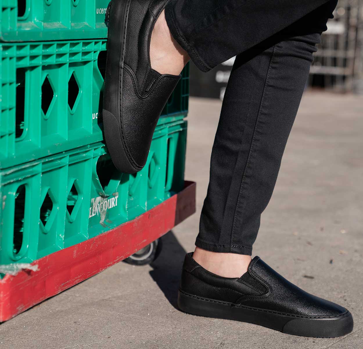 Women's Clipper Slip Resistant Slip-On Sneaker - Image 7