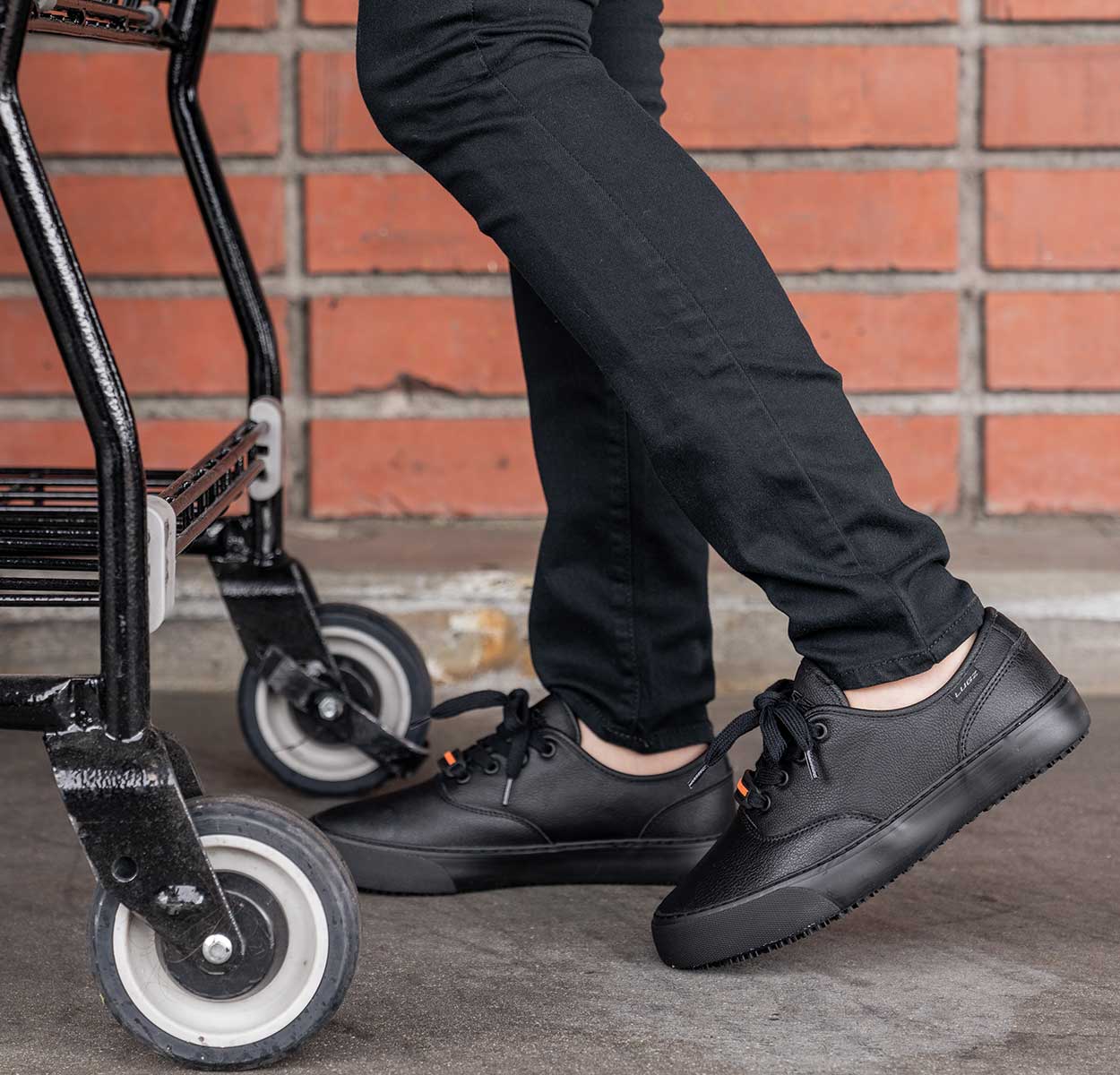 Women's Lear Slip Resistant Sneaker - Image 6